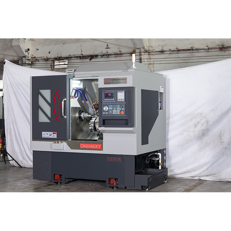 CNC Lathe Manufacturer, Oblique 30° Turning And Milling Integrated Precision Machine Tool CK6146XY